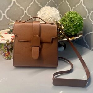 Senreve Alunna (Full Size) Convertible Handbag in Chestnut